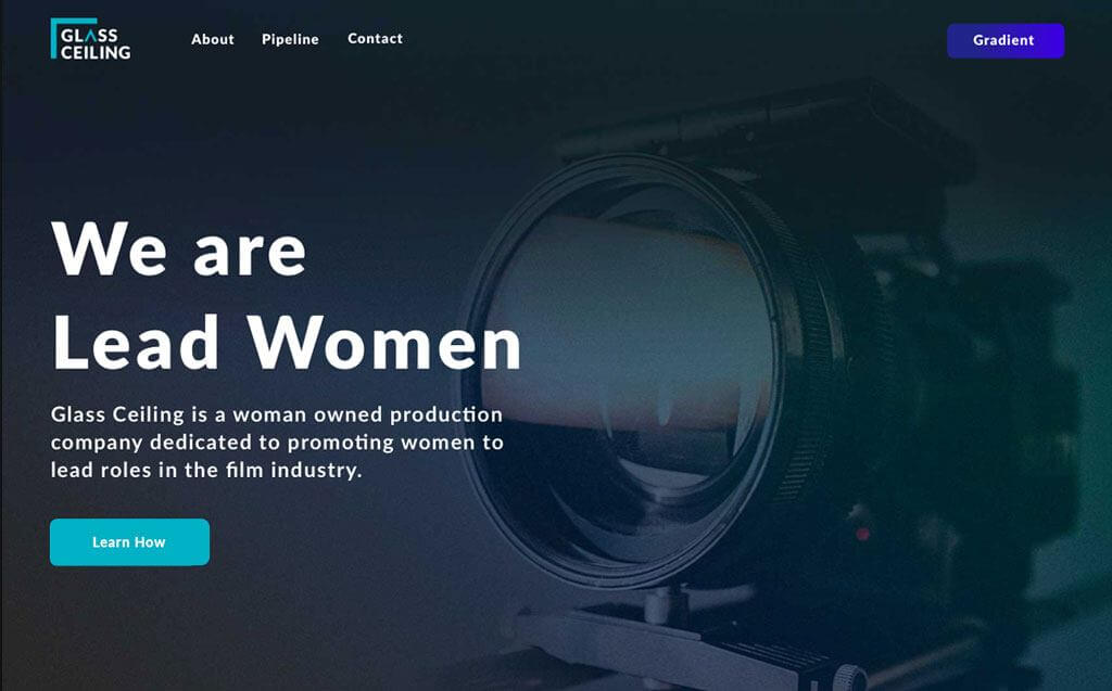 Glass Ceiling landing page Glass Ceiling Landing Page
